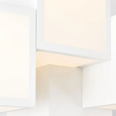 Cubix LED ceiling light, 5-light white, 26-02-2025 - слика 4