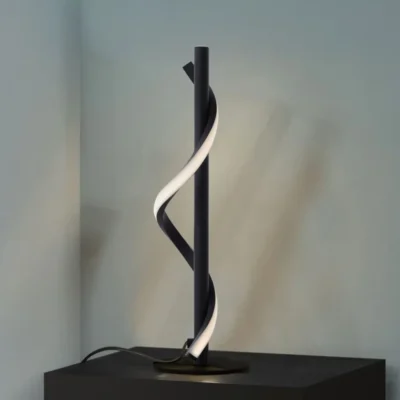 Eunice LED Tischleuchte 40cm schwarz matt, 27-02-2025 - слика 1