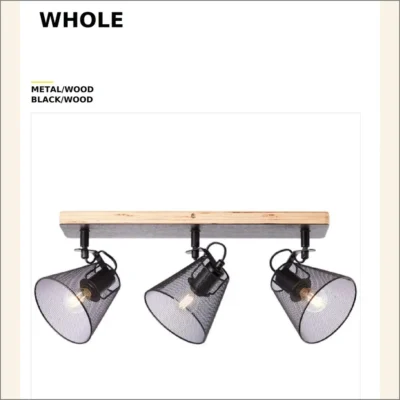 Whole metal/wood black/wood 200 mm, 16-04-2025 - слика 2