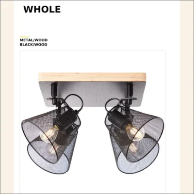 Whole metal/wood black/wood 200 mm, 16-04-2025 - слика 2