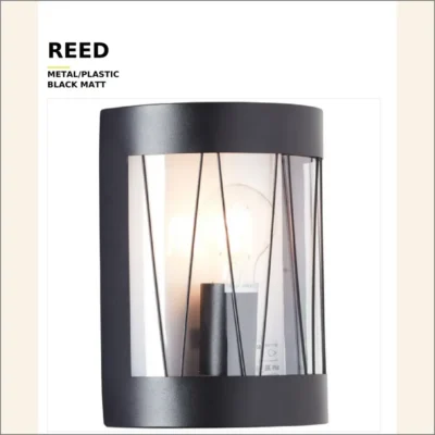 Reed metal/plastic black matt 236 mm, 16-04-2025 - слика 2