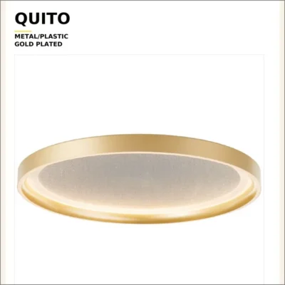 Quito metal/plastic gold  plated 40 mm, 22-04-2025 - слика 2