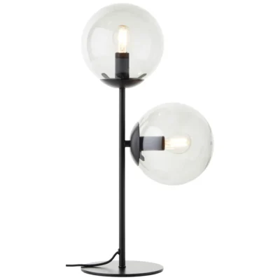 Table lamp black, 2-light sources, 28-09-2025 - слика 1