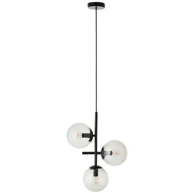 Pendant Light black, 3-light sources, 28-09-2025 - слика 1