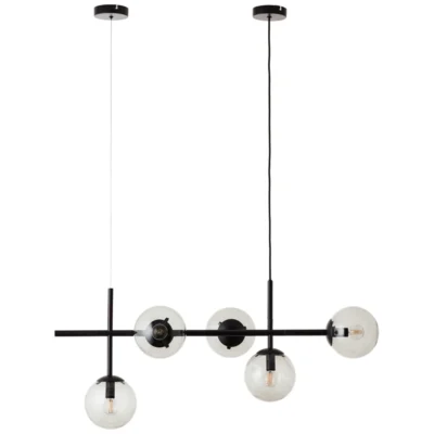 Pendant Light black, 5-light sources, 28-09-2025 - слика 1