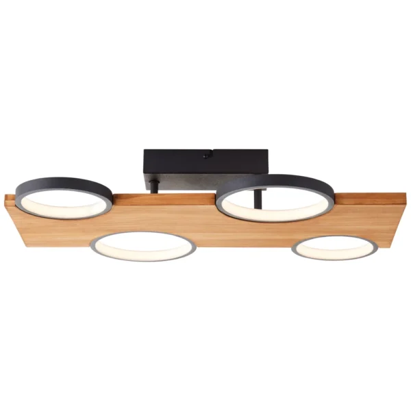 Brilliant Cheesy Ceiling Light LED black, 1-light source, 20-09-2026 - слика 1