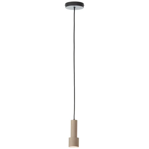 Brilliant lights Cadiz pendant light black, 1-light source, 20-09-2026 - слика 1