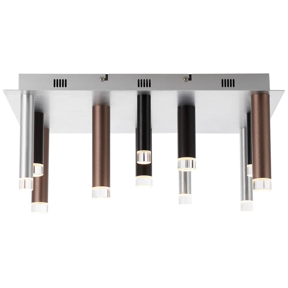 Brilliant Living Cembalo Ceiling Light LED brown, 12-light sources, 26-09-2026 - слика 1