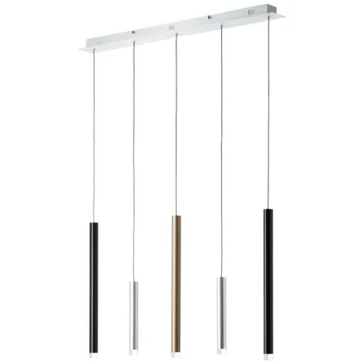 Brilliant Living Cembalo Pendant Light LED aluminium, 5-light sources, 26-09-2026 - слика 5