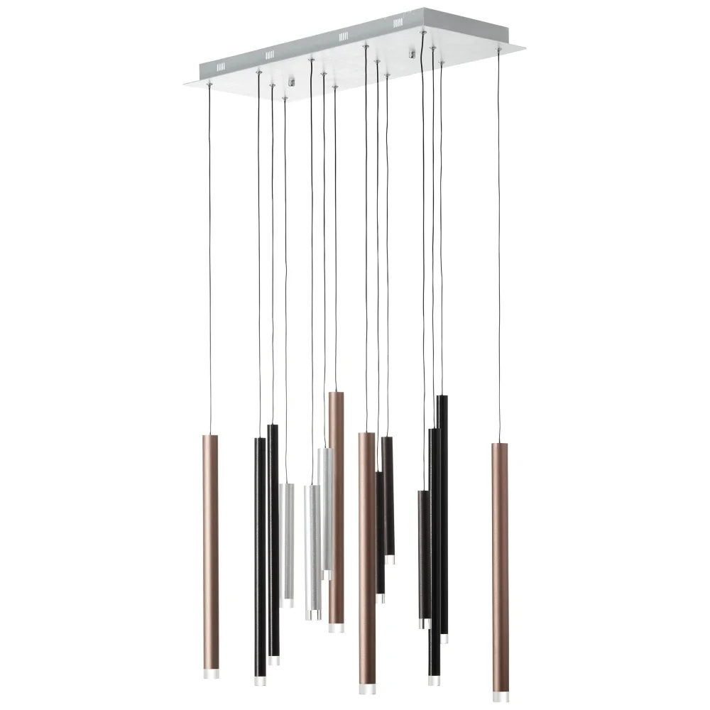 Brilliant Living Cembalo Pendant Light LED brown, 14-light sources, 26-09-2026 - слика 2