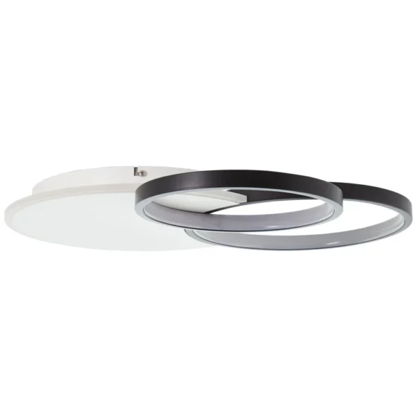 Davinson LED Ceiling Light 55cm white/black, 20-09-2026 - слика 3