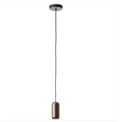 Jane hanging light, length 102 cm, black/brown/green, 1-bulb., 28-09-2026 - слика 1