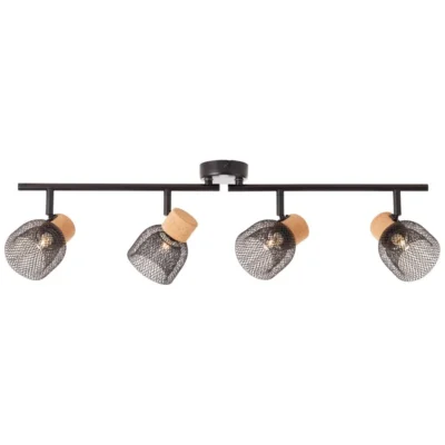 Spotlight Brilliant Flaka black, 4-light sources, 23-09-2026 - слика 1